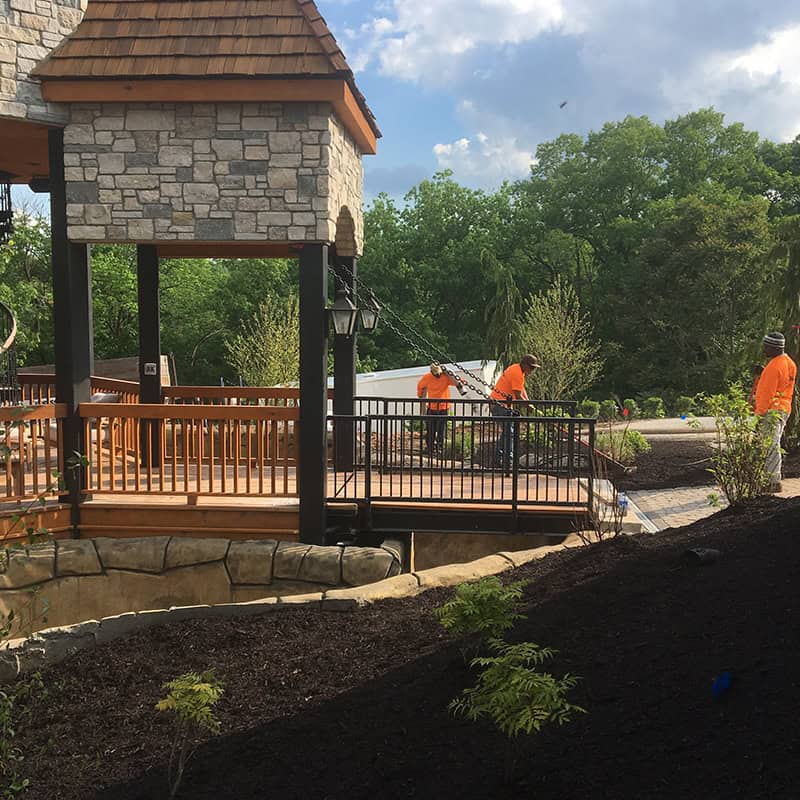 Residential Mulching